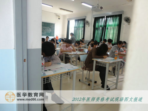 臨床醫(yī)師考生開始答題