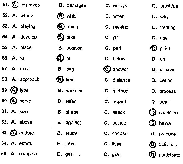 2013年職稱(chēng)英語(yǔ)真題及答案-衛(wèi)生類(lèi)B級(jí)