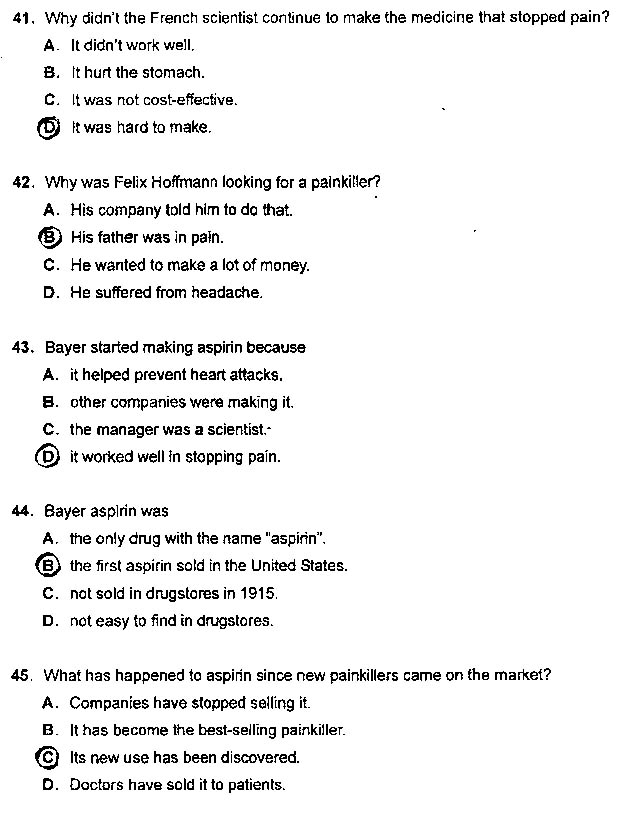 2013年職稱英語(yǔ)真題及答案-衛(wèi)生類B級(jí)