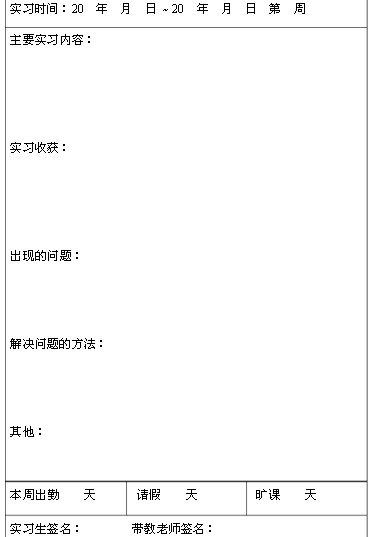 廣東藥學(xué)院實(shí)習(xí)生擇業(yè)請(qǐng)假累積表