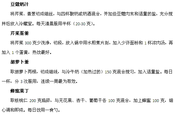 四款營養(yǎng)膳食可預(yù)防腎結(jié)石的發(fā)生