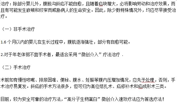 腹股溝斜疝一定要手術(shù)嗎？可以通過別的方法治愈嗎？