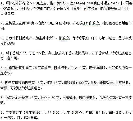 妊娠嘔吐折磨人？試試這些治療偏方！