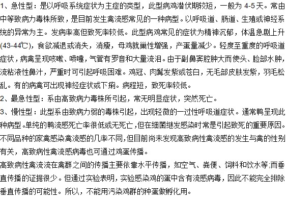 禽流感的三大傳播途徑有那些？