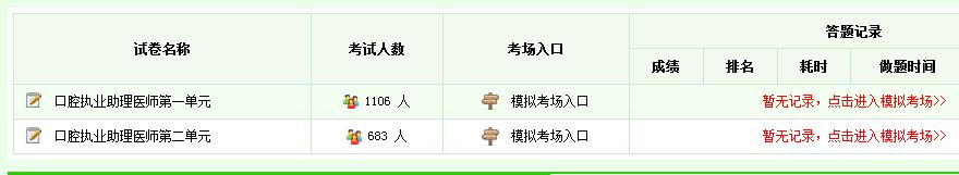 2017年口腔助理醫(yī)師考試模擬題庫哪里有？