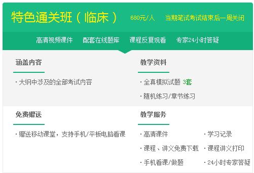 2017年中醫(yī)醫(yī)師分階段網(wǎng)上輔導視頻課程哪里有？