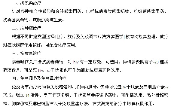 艾滋病有效的治療方法是什么