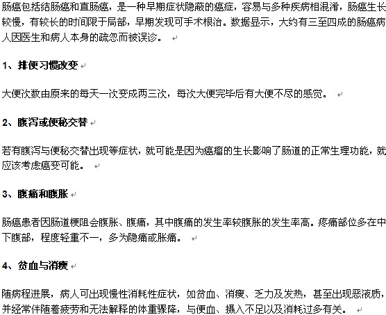 腸癌是否會引起胸部不適？