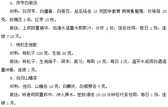 調(diào)理內(nèi)分泌失調(diào)的膳食都有什么