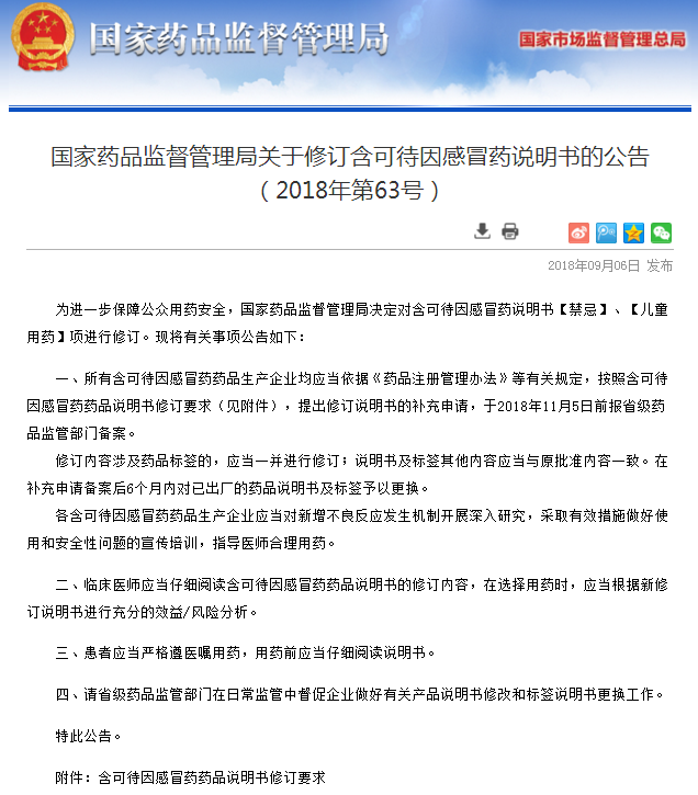 .少年禁止服用可待因，還有這些中成藥需要注意