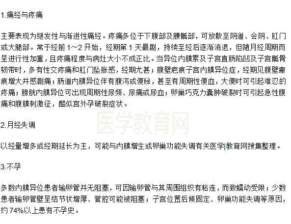 子宮內(nèi)膜異位