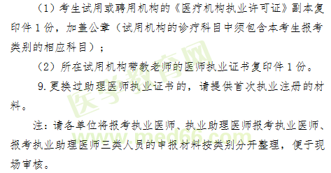 柳州市2019年執(zhí)業(yè)中醫(yī)助理醫(yī)師現(xiàn)場(chǎng)報(bào)名時(shí)間/地點(diǎn)/所需材料