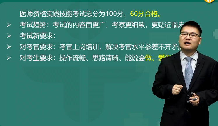 臨床助理醫(yī)師實(shí)踐技能考試流程視頻
