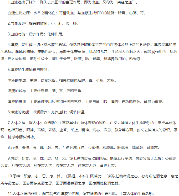 中醫(yī)基礎(chǔ)理論