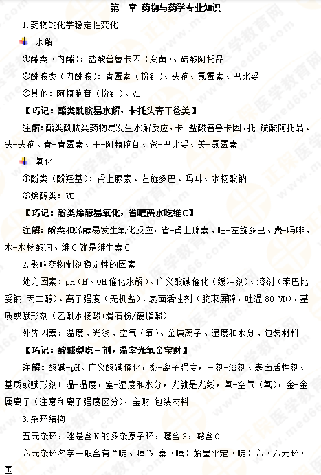 2019年執(zhí)業(yè)藥師《藥一》的藥劑學(xué)，15分鐘經(jīng)典回顧！