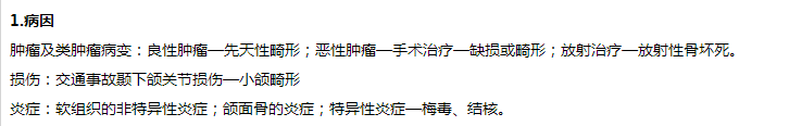 口腔頜面部后天畸形和缺損 口腔頜面部后天畸形和缺損