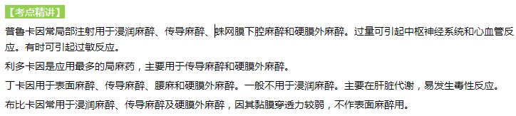 局麻藥的用途-2020口腔助理醫(yī)師《藥理學(xué)》要點(diǎn)進(jìn)階 局麻藥的用途-2020口腔助理醫(yī)師《藥理學(xué)》要點(diǎn)進(jìn)階