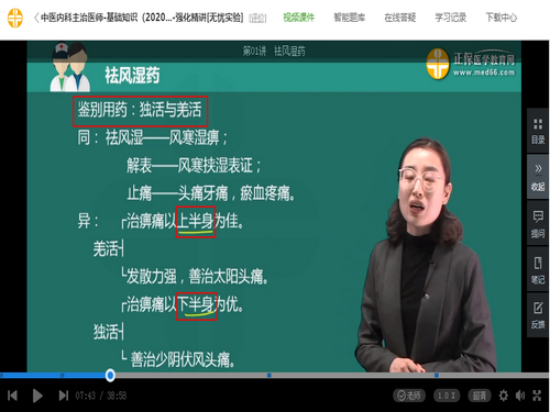 獨活和羌活功效描述鑒別