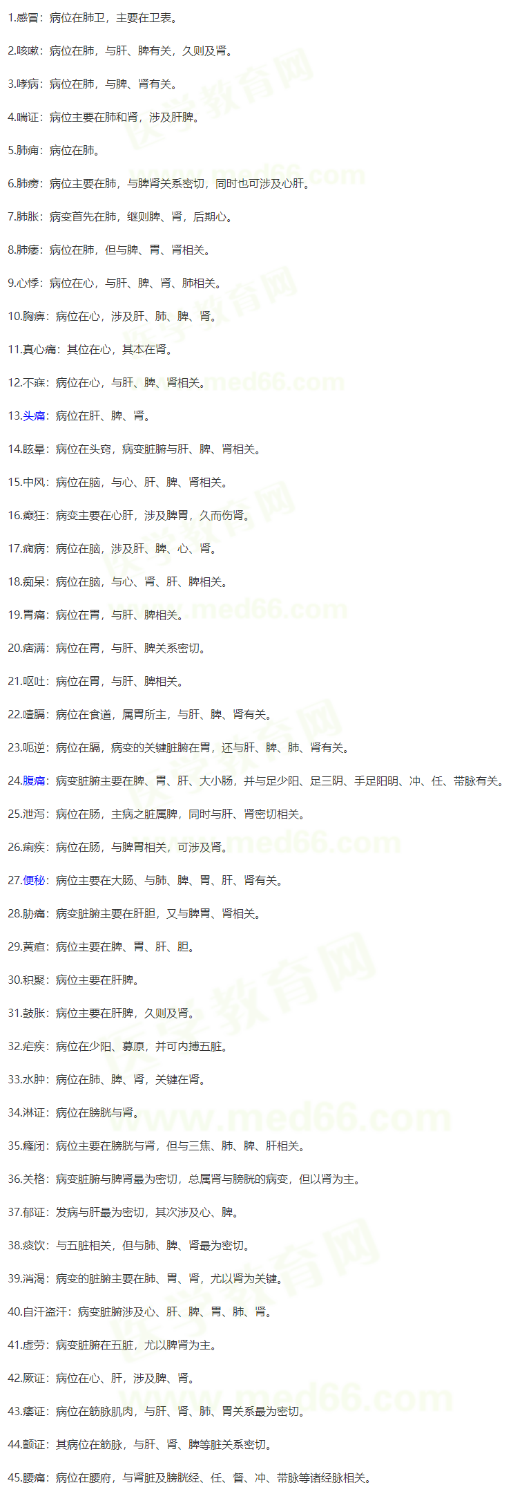 中醫(yī)內科學 中醫(yī)內科學