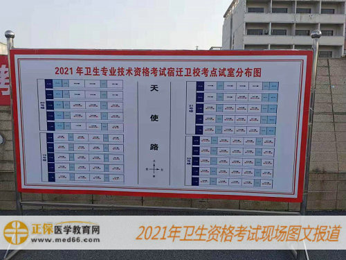 2021年衛(wèi)生資格考試現(xiàn)場(chǎng)報(bào)道——宿遷衛(wèi)?？紙?chǎng)分布