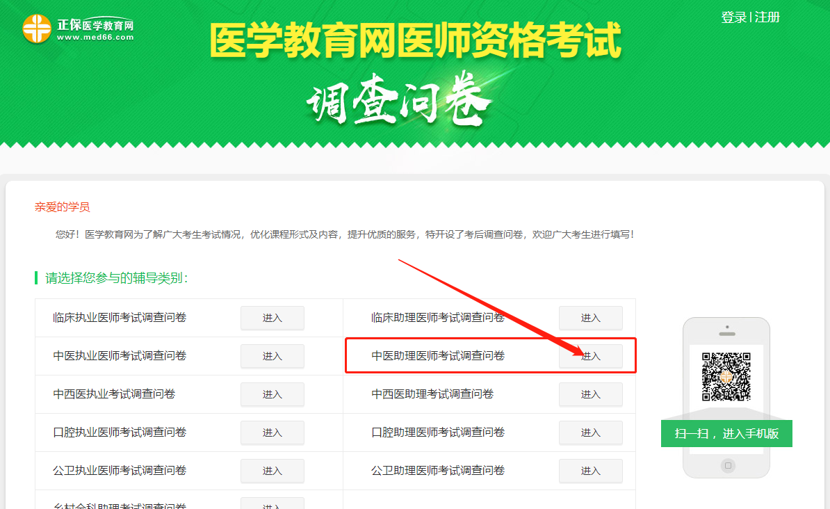 中醫(yī)助理醫(yī)師調(diào)查問卷 中醫(yī)助理醫(yī)師調(diào)查問卷