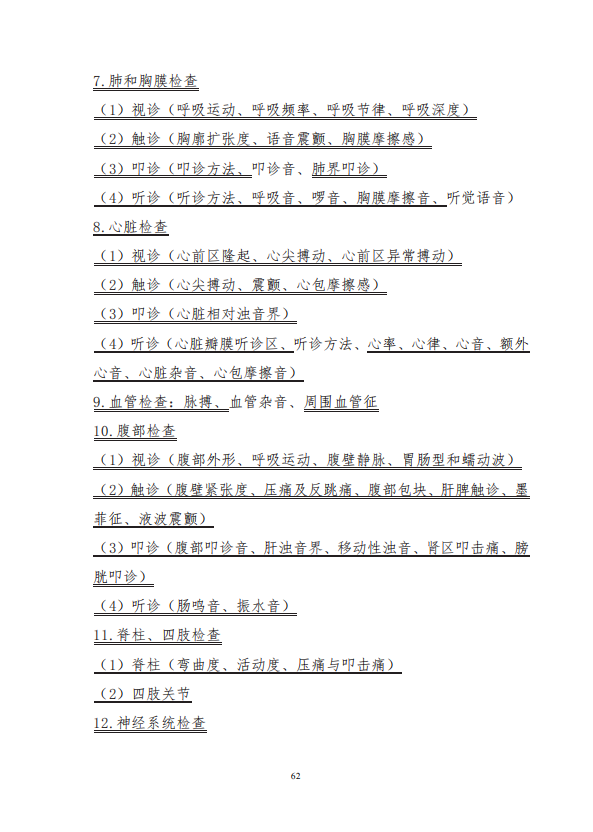 中醫(yī)學(xué)類專業(yè)(本科)水平測(cè)試大綱5 中醫(yī)學(xué)類專業(yè)(本科)水平測(cè)試大綱5