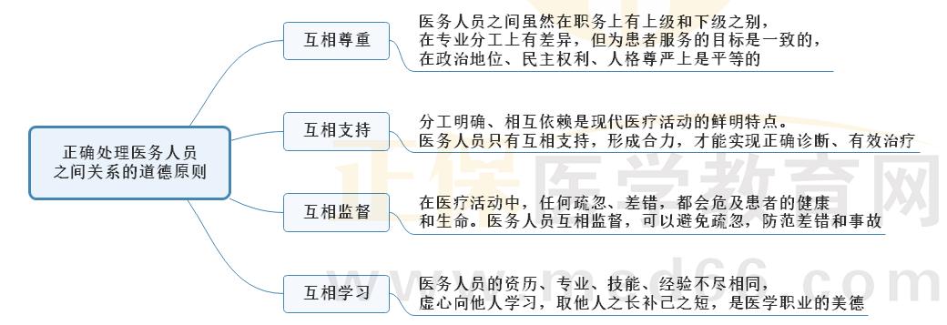 4.正確處理醫(yī)務人員之間關系的道德原則 4.正確處理醫(yī)務人員之間關系的道德原則