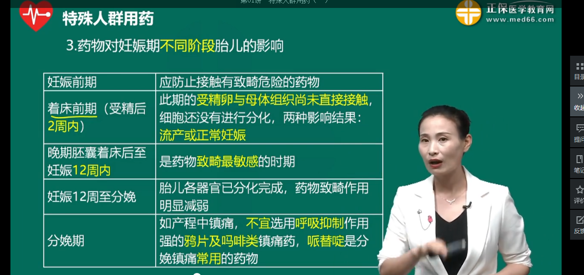 妊娠期內(nèi)最易受外來藥物的影響引起胎兒畸形的時間 妊娠期內(nèi)最易受外來藥物的影響引起胎兒畸形的時間
